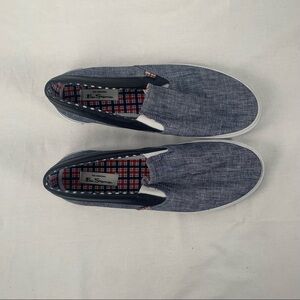Ben Sherman Percy Slip On Lifestyle Sneakers in Blue‎ Size 12